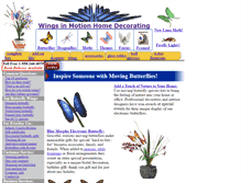 Tablet Screenshot of african-butterfly-home-decorating.com